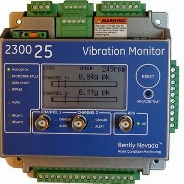 Monitor de vibraciones serie 2300